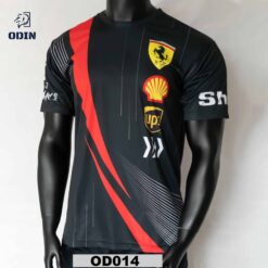 Alternative view of OD014 เสื้อยืดกีฬา Ferrari Racing Tshirt