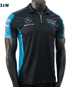 Alternative view of OD202 เสื้อคอปก มีซิป Mercedes AMG Zippered Polo Shirt