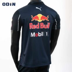 OD236 เสื้อคอปก มีซิป Redbull Zippered Polo Shirt - Image 5