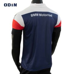 OD222 เสื้อคอปก มีซิป BMW Zippered Polo Shirt - Image 4