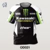 OD021 เสื้อยืดกีฬา Kawasaki Tshirt