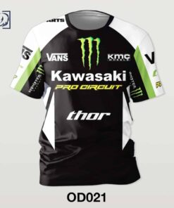 OD021 เสื้อยืดกีฬา Kawasaki Tshirt