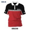 OD230 เสื้อคอปก มีซิป Odin Zippered Polo Shirt