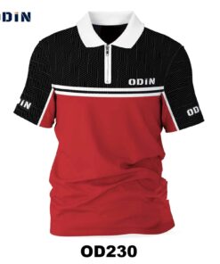 OD230 เสื้อคอปก มีซิป Odin Zippered Polo Shirt
