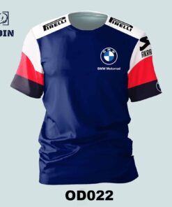 OD022 เสื้อยืดกีฬา BMW Motorrad Tshirt