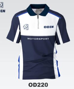 OD220 เสื้อคอปก มีซิป Odin Zippered Polo Shirt
