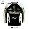 OD121เสื้อแขนยาว Kawasaki Long Sleeve TShirt