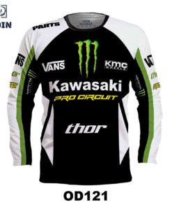 OD121เสื้อแขนยาว Kawasaki Long Sleeve TShirt