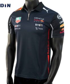 Alternative view of OD236 เสื้อคอปก มีซิป Redbull Zippered Polo Shirt