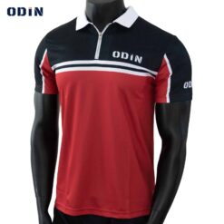 OD230 เสื้อคอปก มีซิป Odin Zippered Polo Shirt - Image 3