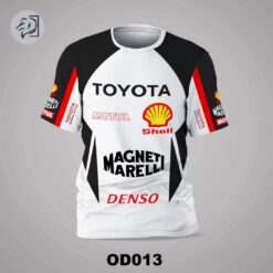 OD013 เสื้อยืดกีฬา Toyota Racing Tshirt