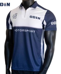 Alternative view of OD220 เสื้อคอปก มีซิป Odin Zippered Polo Shirt