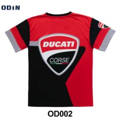 OD001 เสื้อยืดกีฬา Ducati Tshirt - Image 3