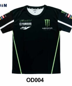 Alternative view of OD004 เสื้อยืดกีฬา Yamaha Racing Tshirt