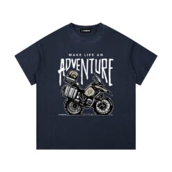 Make Life An Adventure - Odin Vintage Wash Cotton T-Shirt - Image 3