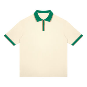 Unisex Color Block Polo Shirt