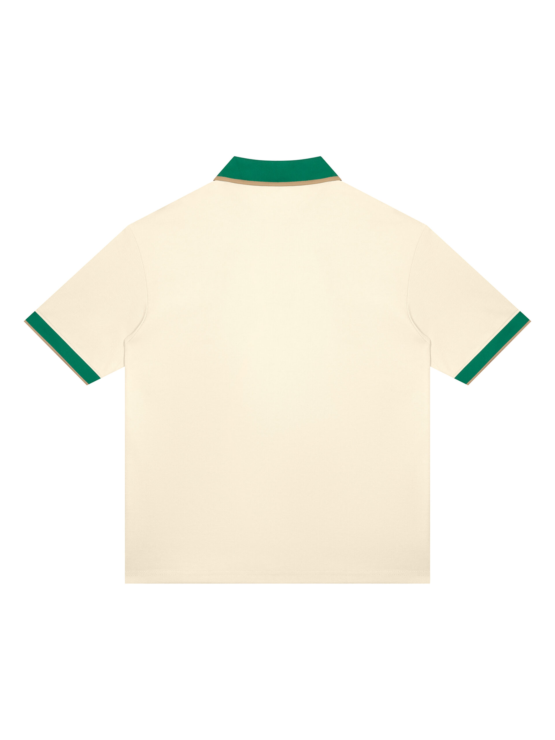 Unisex Color Block Polo Shirt - Image 2