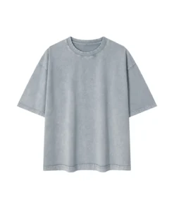 Mineral Wash Boxy Cotton T-Shirt